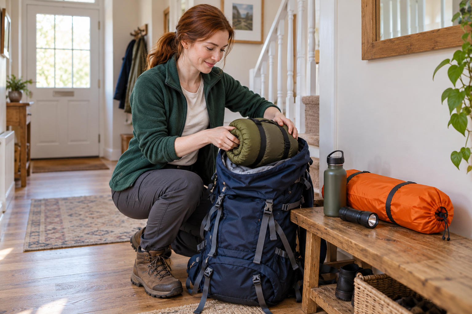 Hannah Goes Camping